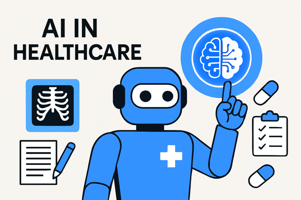 AI in healthcare statistics 2025